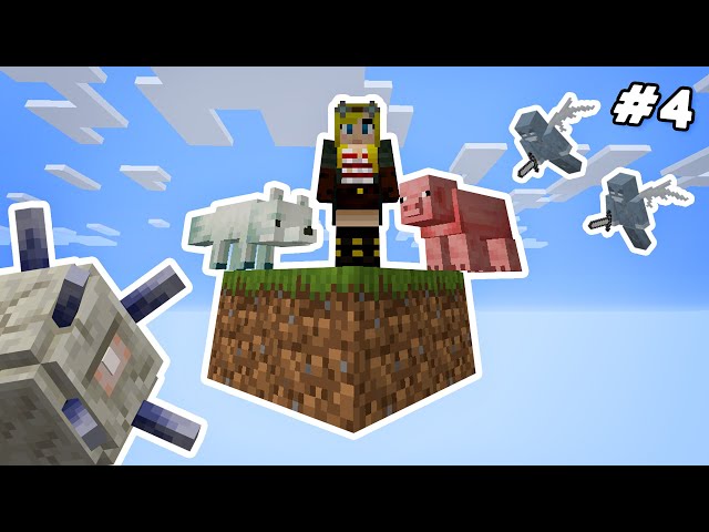 Minecraft Skyblock - but it’s just ONE BLOCK! #4