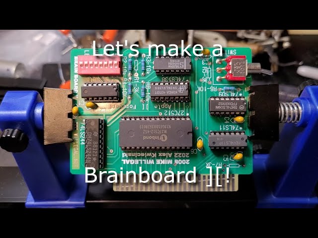 Building a Brainboard ][ for the Apple ][+