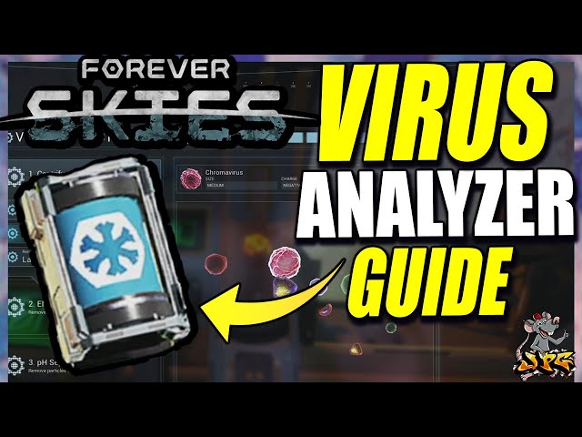 FOREVER SKIES Under Dust Guide - How To Get The Virus Analyzer And Create Your Own Virus!