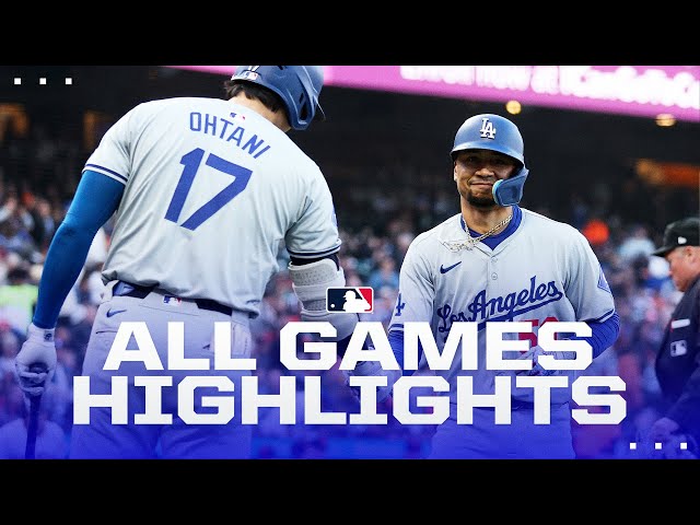 Highlights from ALL games on 5/13! (Dodgers' Mookie Betts hits 50th career leadoff homer and more!)