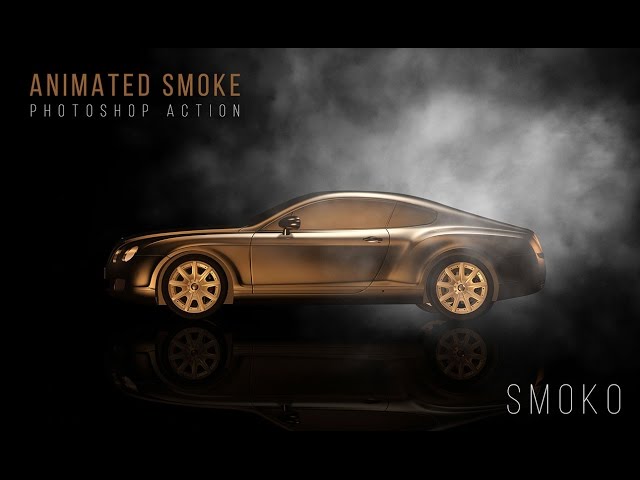 Smoko - Gif Animated Smoke Within 5 Minute | Photoshop Action Tutorial