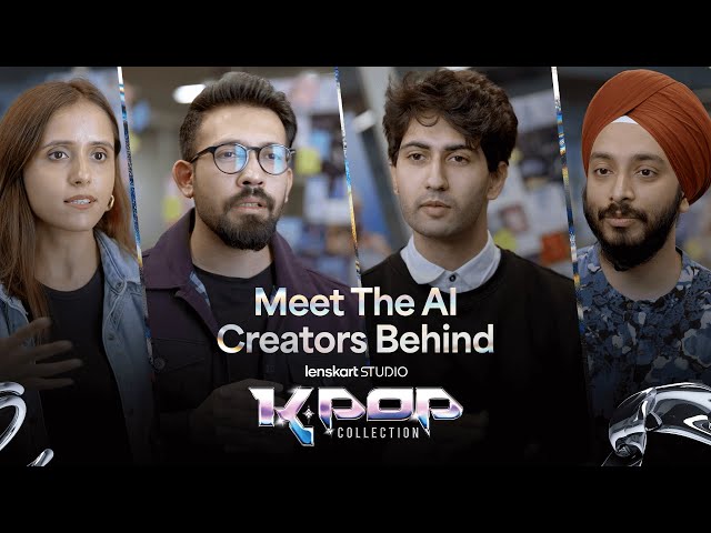 Meet The AI Creators Behind Lenskart Studio K-Pop Collection | #Lenskart
