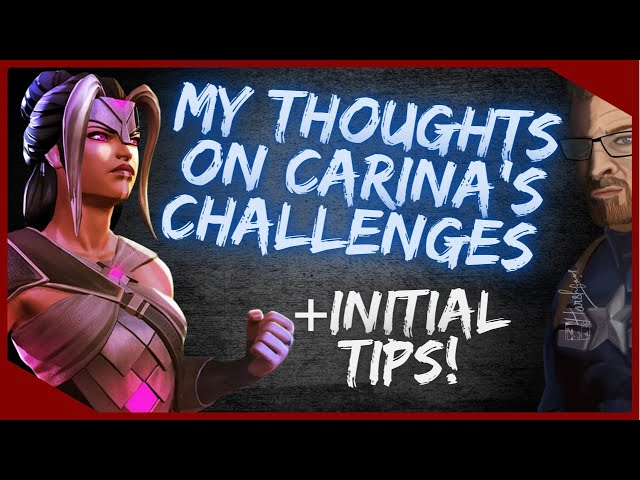 Carina's Challenge Breakdown And My Early Thoughts On Each Of Them!