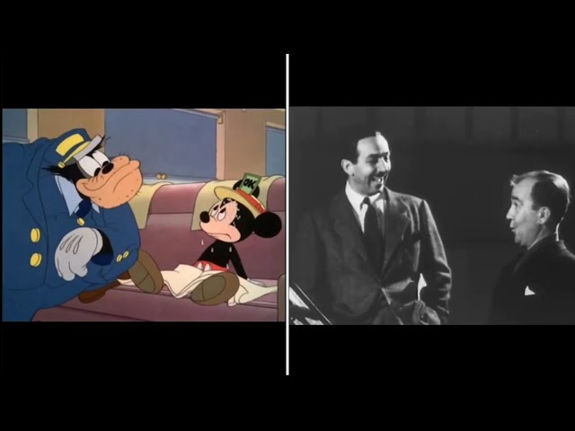 Walt Disney | Mickey Mouse Voice | Side By Side Comparison