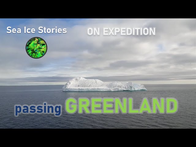 passing GREENLAND: CTD Transect, ROV testdive and an iceberg