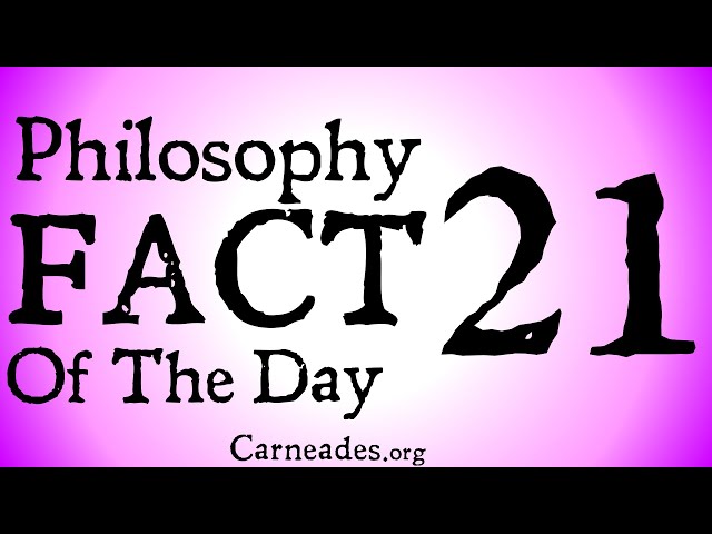 Philosophy Fact of the Day 21 #Shorts