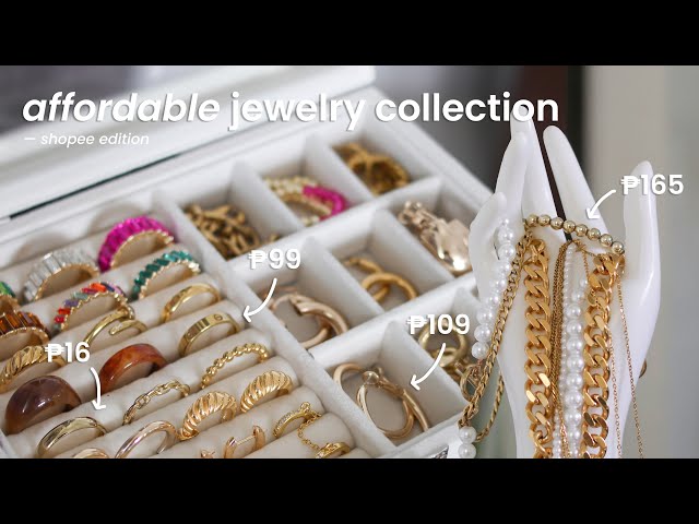 the best affordable jewelry from shopee — classy on a budget!
