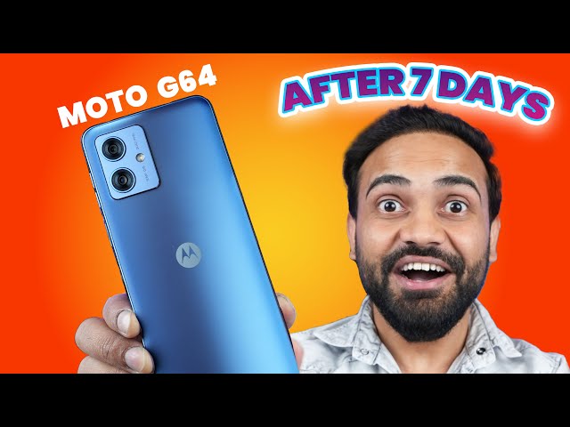 moto g64 5G After 7 Days || Best Camera Phone Under 15000 || Mediatek 7025