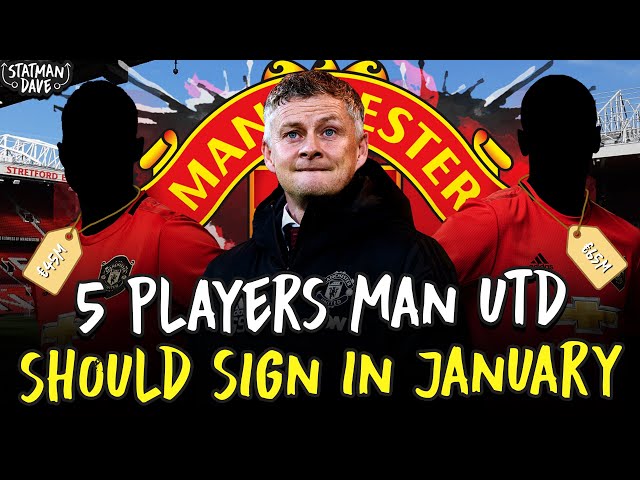 5 Players Manchester United Should Sign - In the January Transfer Window!