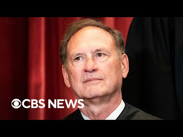 Calls for Justice Samuel Alito to recuse himself from Trump cases over inverted flag