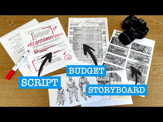 Film pre-production explained - from script to budget! How to plan film for new filmmakers