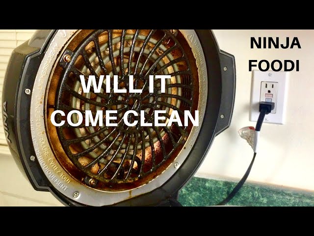 Deep Cleaning The Ninja Foodi-I Didn't Clean It for One Month! Will It Come Clean?