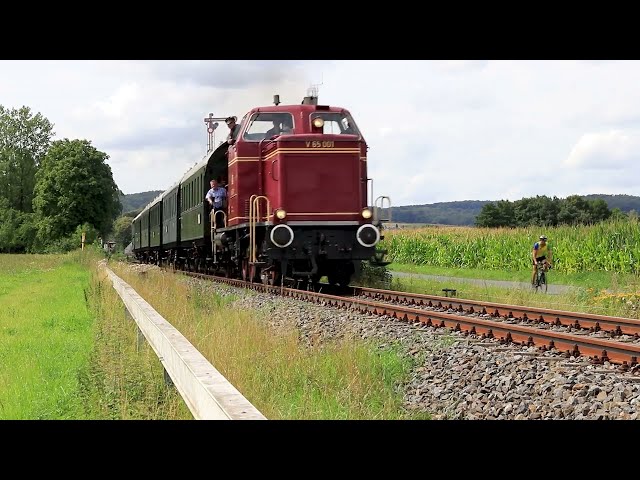 Mit V65 001 und den Osnabrücker Dampflokfreunden nach Lübbecke