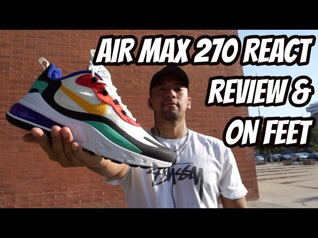 AIRE + REACT🔥NIKE AIR MAX 270 REACT (Review & On Feet)