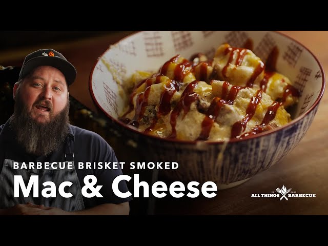 Barbecue Brisket Smoked Mac & Cheese