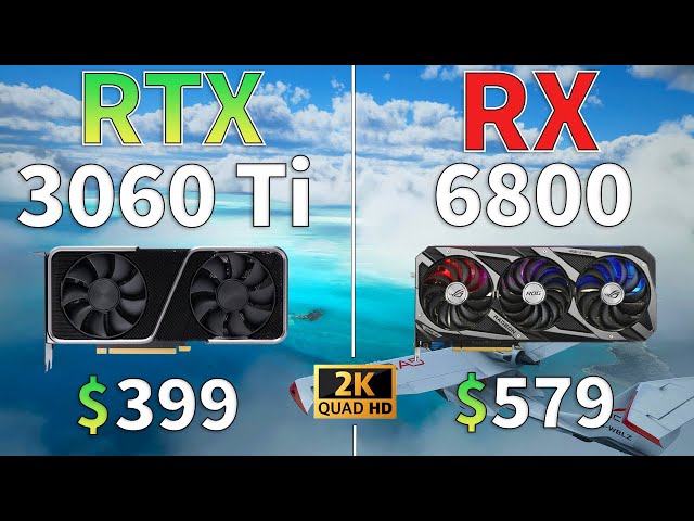 RTX 3060 Ti vs RX 6800 - 7 Games Benchmark Test