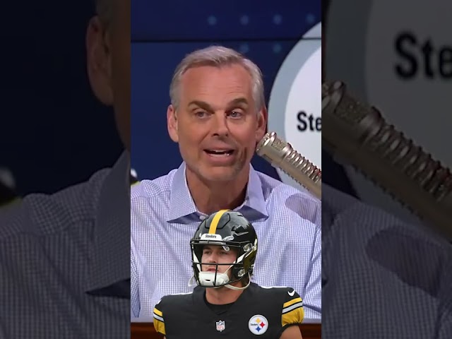 Colin to Steelers: Start Kenny Pickett. Now. | THE HERD | #shorts