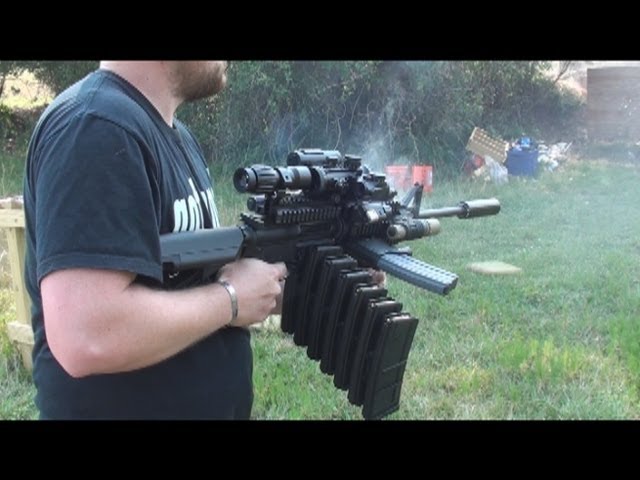 RANGE TEST: THE ULTIMATE AR-15 MALL NINJA TACTICAL ZOMBIE DESTROYER!