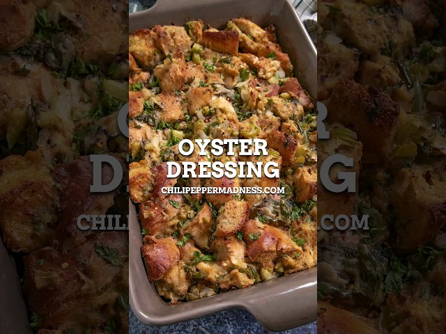 SAVORY Oyster Dressing