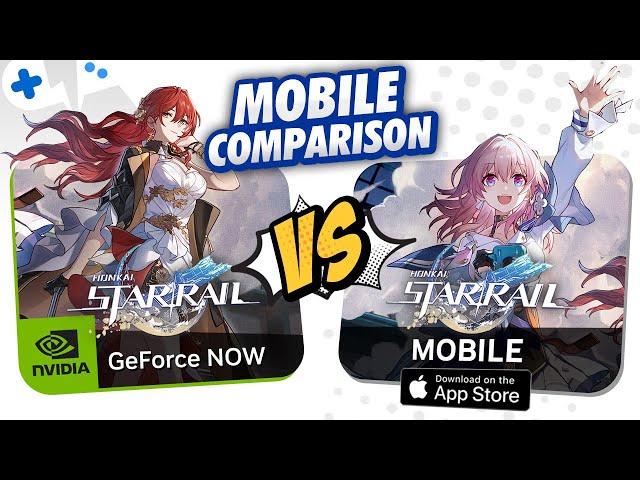 Honkai: STAR RAIL on GeForce NOW vs MOBILE App | Mobile Gameplay Comparison