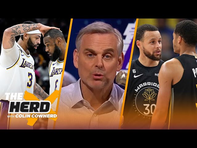 Why Lakers won't make a run in the West, Warriors back in business at No. 5 seed? | NBA | THE HERD
