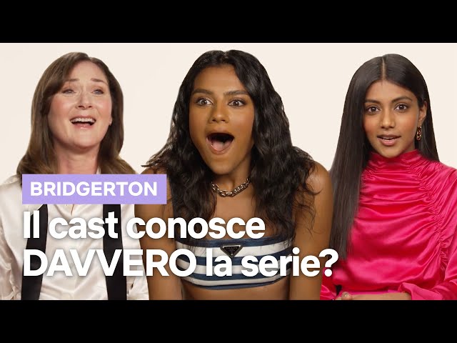 Quiz: il cast di Bridgerton conosce davvero… BRIDGERTON?! | Netflix Italia