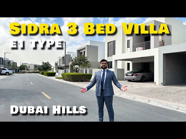 Tour of Sidra 3 Bedroom + Maids Villa in Dubai Hills Estate