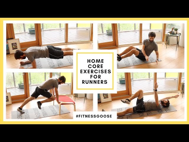 Running is all in the legs? Yes or No! - BUILD A STRONGER RUNNING CORE AT HOME