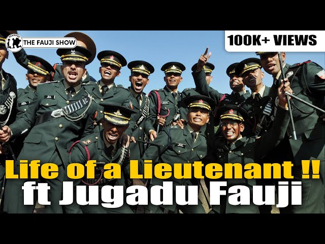 Life of a Lieutenant in Indian Army !! ft @jugadufauji | Role of a Young Officer in Paltan Ep-161