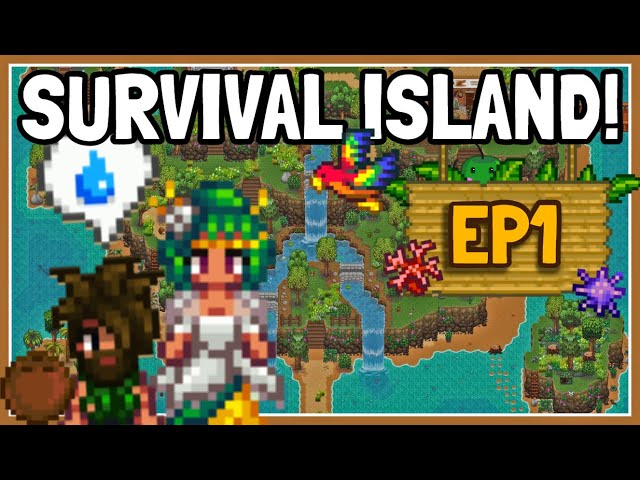 Stardew Valley Island Survival! - E01 | THE DEADLY STORM