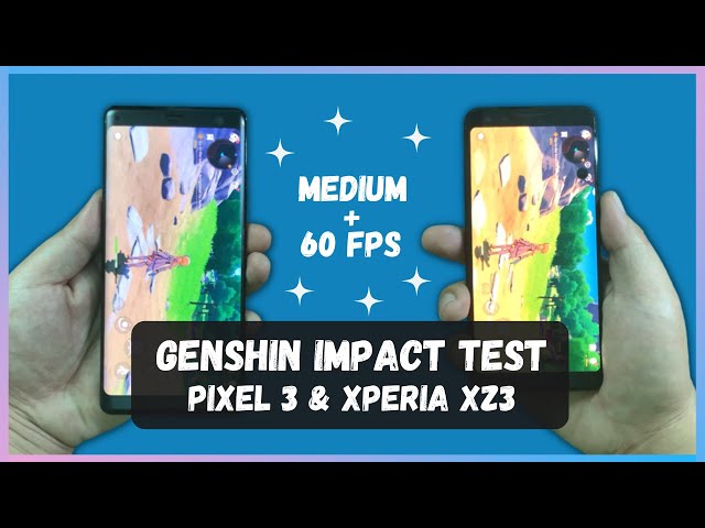 Genshin Impact Test | Google Pixel 3 & Sony Xperia XZ3