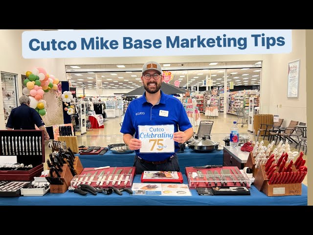 Cutco Mike Military Base Marketing Tips