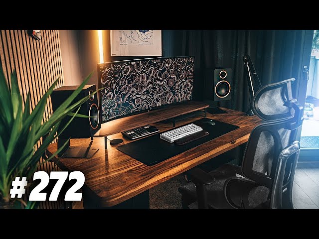 Room Tour Project 272  - BEST Desk & Gaming Setups!