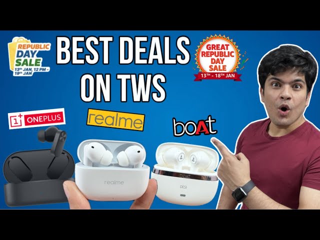 Best Deals On Bluetooth Earbuds On Amazon Great Republic Day Sale 2024 & Flipkart Republic Day Sale