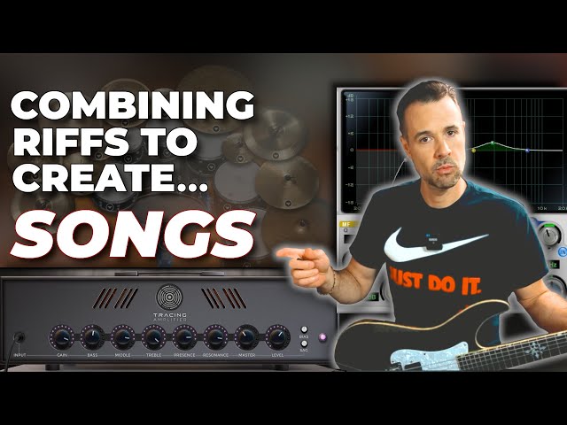 How I COMBINE Riffs To Create SONGS!