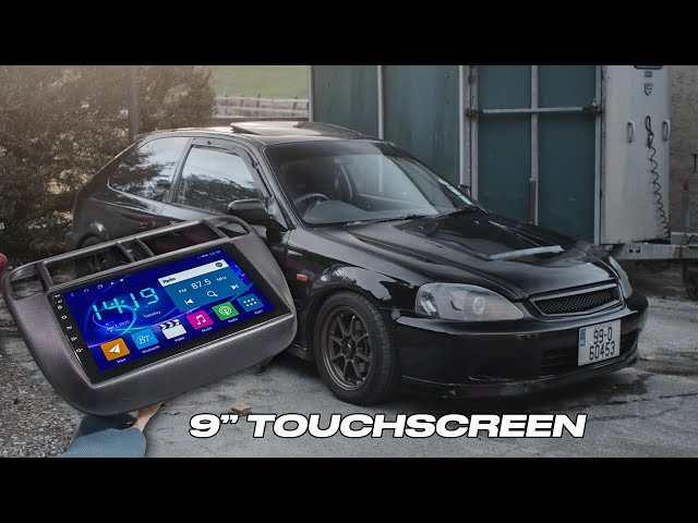 Android Touch Screen Radio Install For Civic Hatch