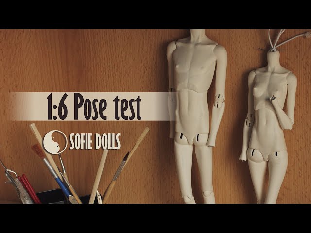 Pose Test: WIP 1:6 ball jointed dolls by SofieDolls