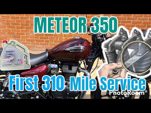 Royal Enfield Meteor/Classic/Hunter 350 Valve Adjustment & Service | Oil Change | Tappets