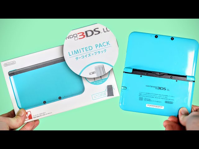 Unboxing Japanese Nintendo 3DS XL LIMITED PACK