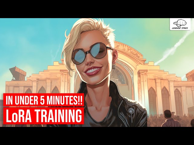 LoRA Training in UNDER 5 MINUTES in Stable Diffusion! THIS IS CRAZY!! (Create Comic Book Characters)