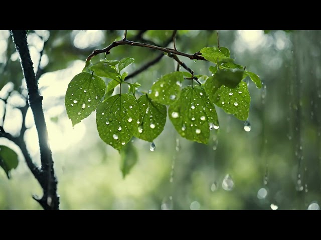 Ambient Sounds for Relaxation | Tranquil Rain Sounds and Gentle Music 🌧️🌊