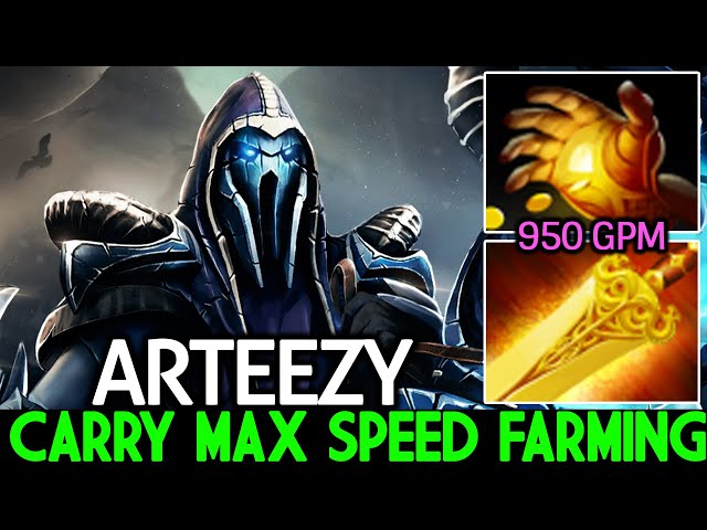 ARTEEZY [Abaddon] Max Speed Farming Midas + Radiance 950 GPM Dota 2