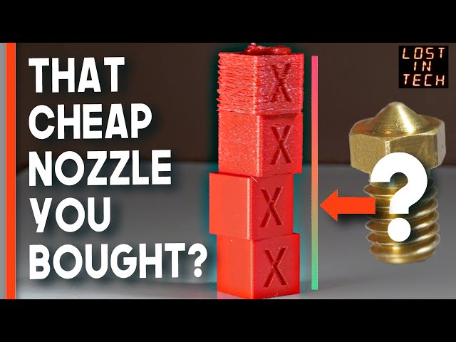 The Print Tests: Cheap 3D Printer Nozzles. Can *YOU* tell?