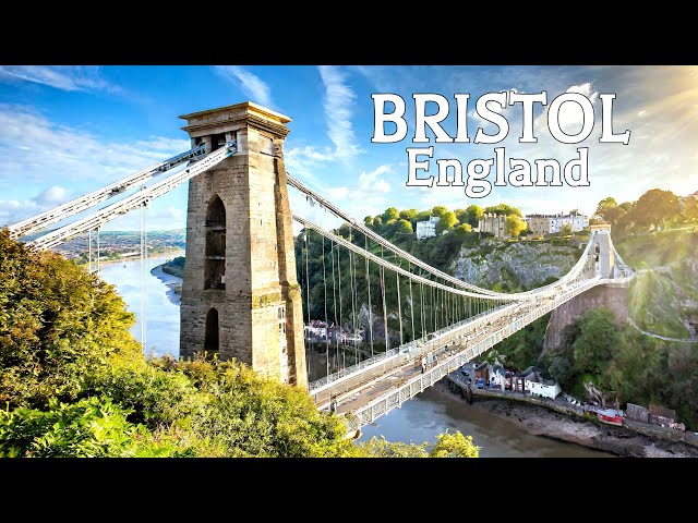 🇬🇧 Bristol Walking Tour | England, UK | 4K 60fps