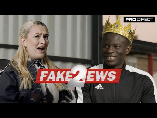 KANTE WAS NAMED AFTER A KING?! 👑 | Fake News with Amelia Dimoldenberg