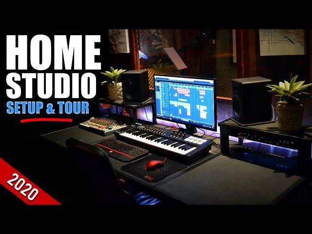 Budget Home Studio Setup For Producers 2020 | Home Studio Tour 2020 South Africa