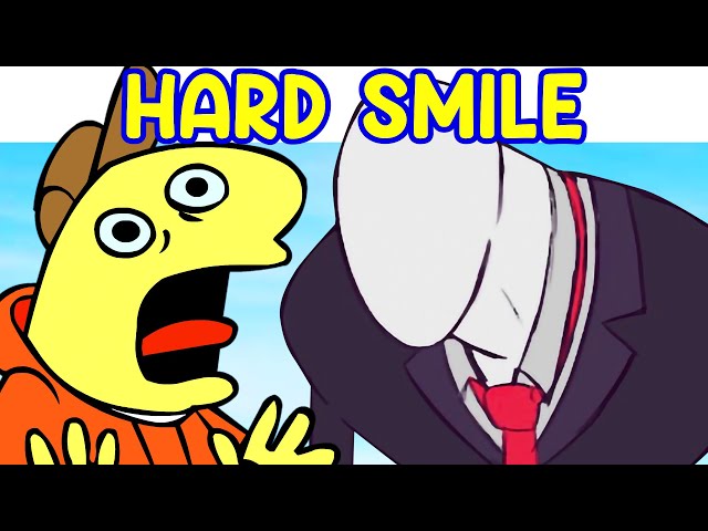 FNF Smiling Friends VS Slenderman (HARD SMILE)
