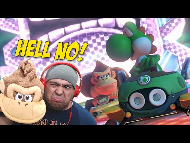 [HILARIOUS!] IF I F#%KING LOSE I HAVE TO.... [MARIO KART 8]