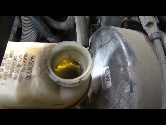 Time for a brake fluid flush for the Buick