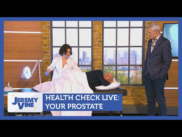 Health Check Week: Dr. Philippa Kaye conducts a prostate examination live | Jeremy Vine